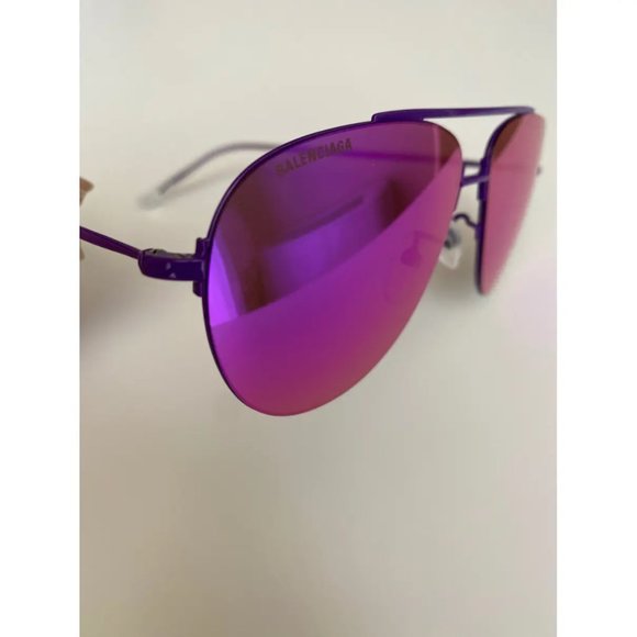 Balenciaga Aviator Mirrored Sunglasses - Picture 4 of 11
